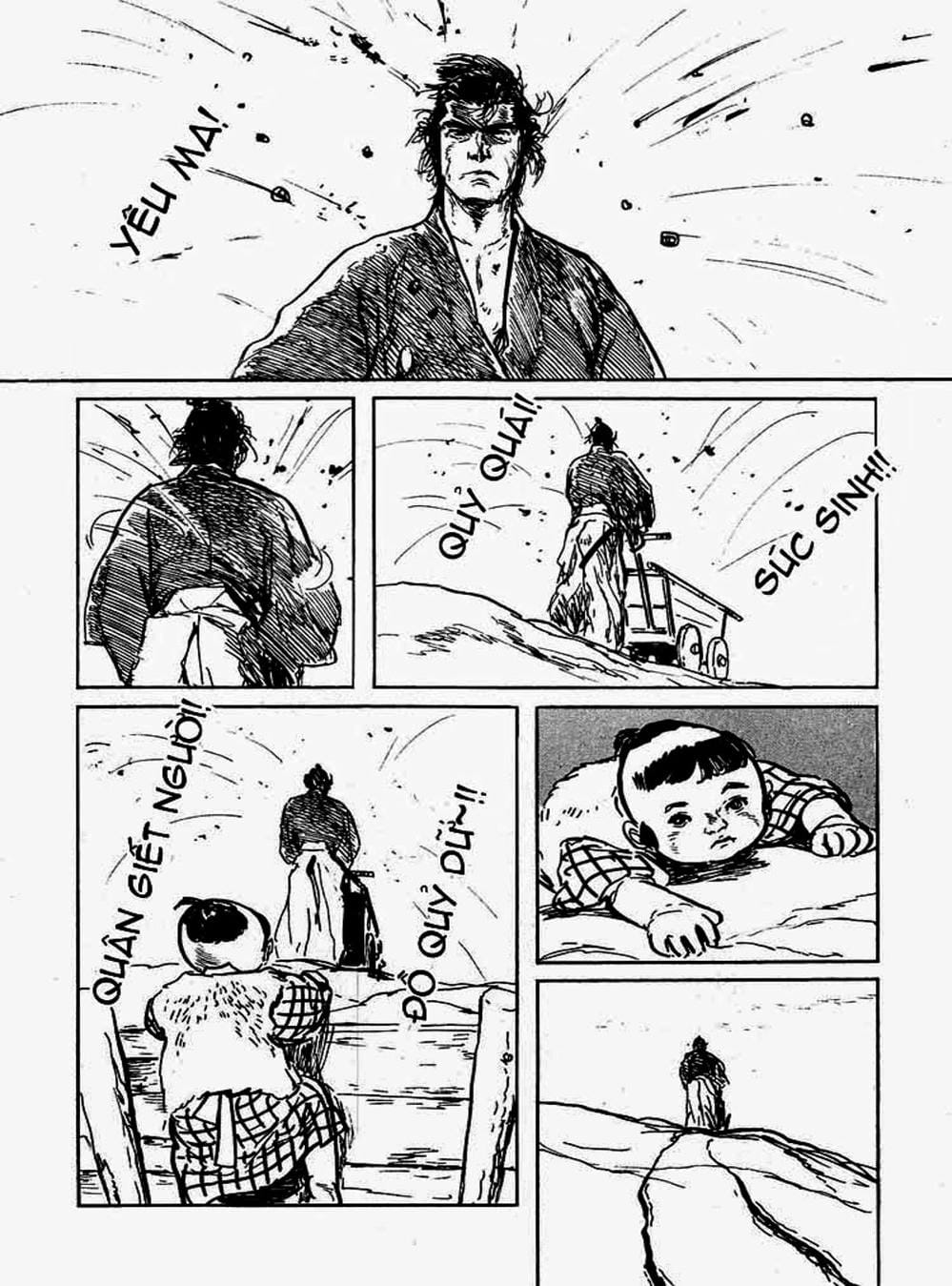 Truyện Tranh Sói Mang Con - Lone Wolf And Cub trang 5