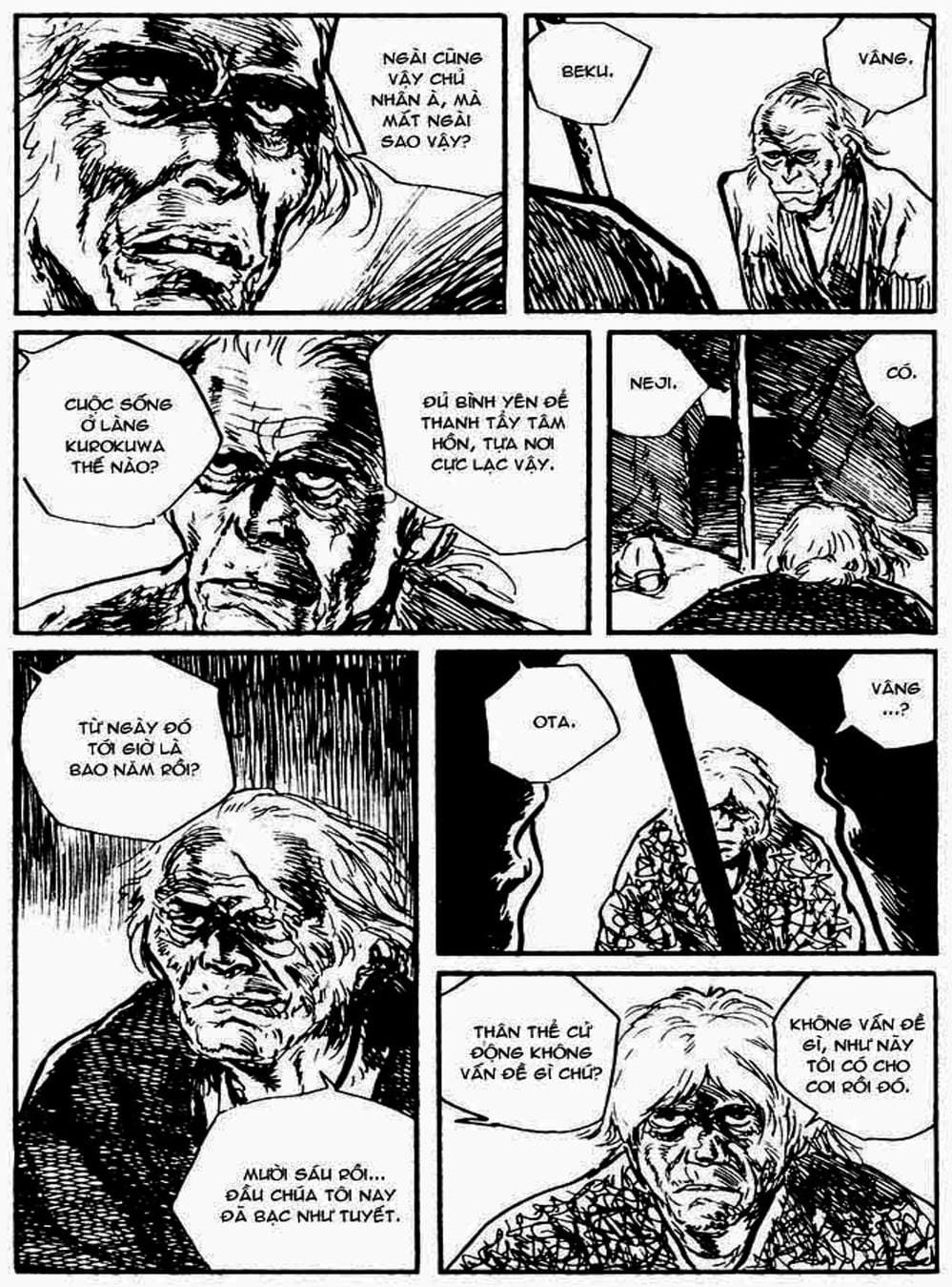 Truyện Tranh Sói Mang Con - Lone Wolf And Cub trang 5
