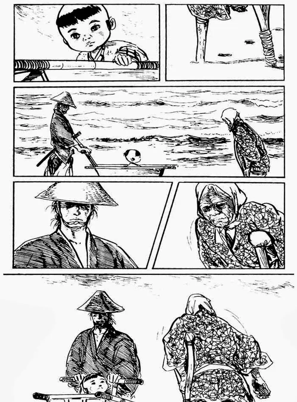 Truyện Tranh Sói Mang Con - Lone Wolf And Cub trang 5