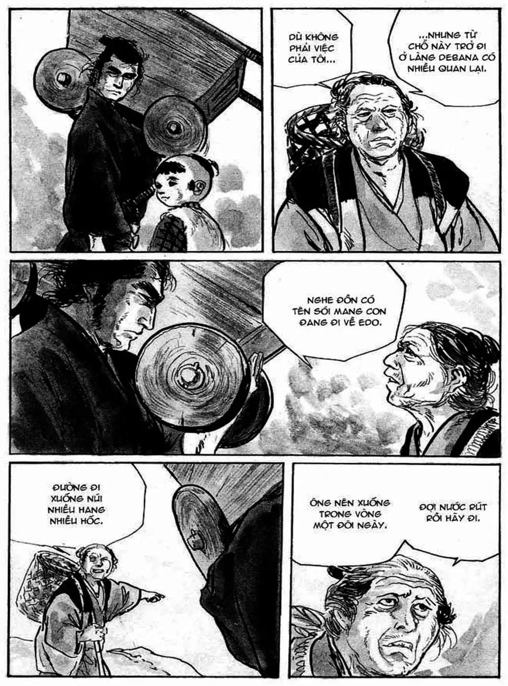 Truyện Tranh Sói Mang Con - Lone Wolf And Cub trang 5