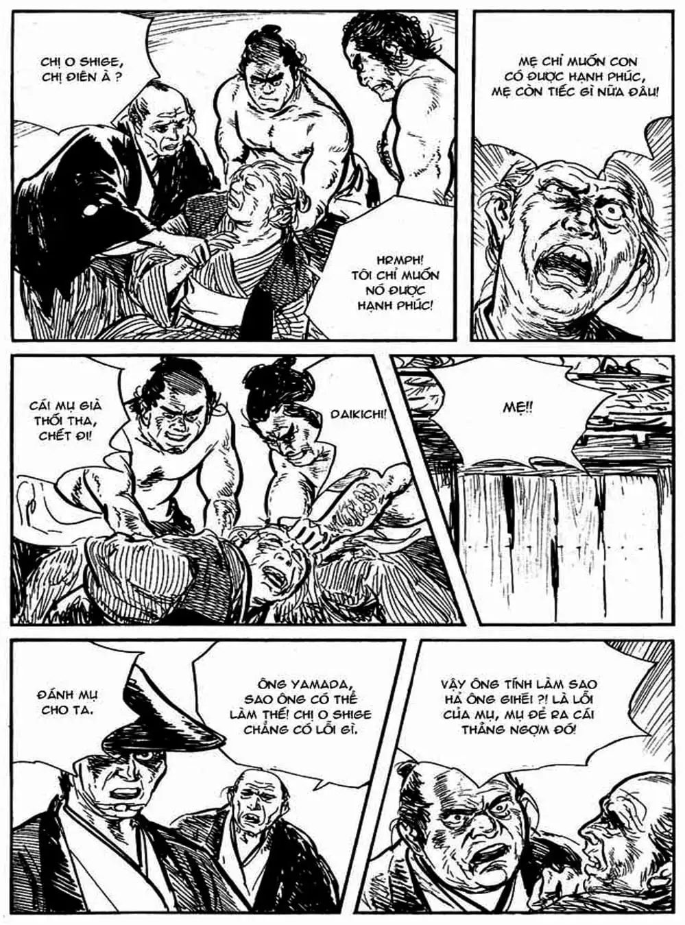 Truyện Tranh Sói Mang Con - Lone Wolf And Cub trang 5