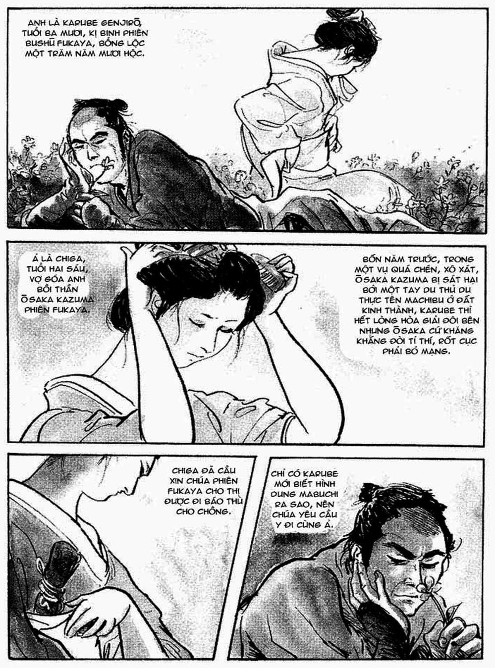 Truyện Tranh Sói Mang Con - Lone Wolf And Cub trang 5