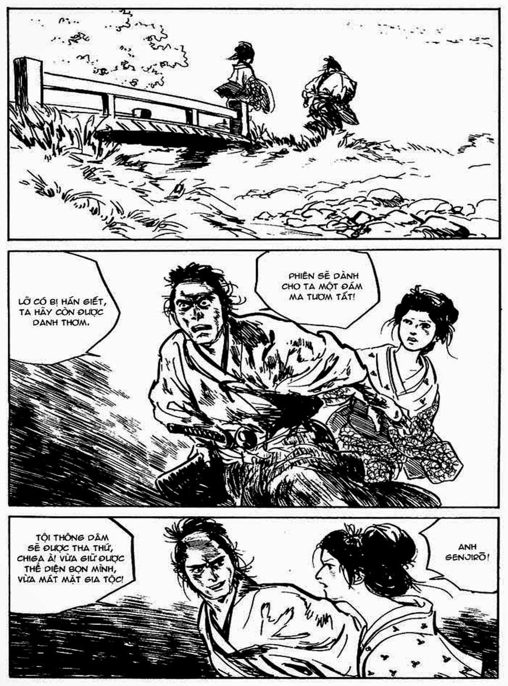 Truyện Tranh Sói Mang Con - Lone Wolf And Cub trang 5