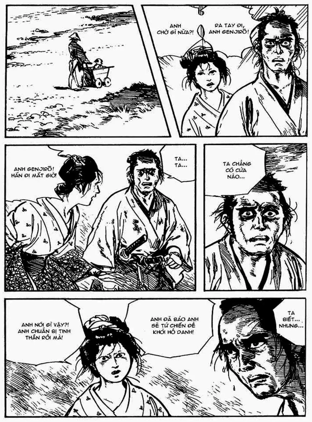 Truyện Tranh Sói Mang Con - Lone Wolf And Cub trang 5