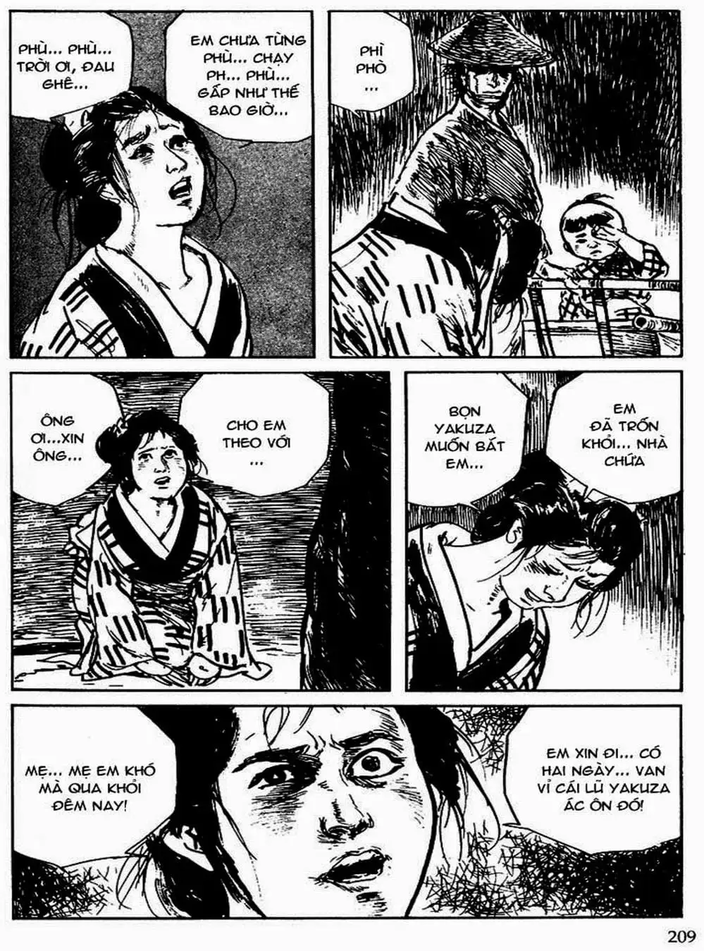 Truyện Tranh Sói Mang Con - Lone Wolf And Cub trang 5