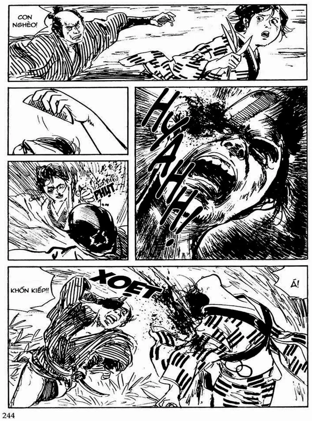 Truyện Tranh Sói Mang Con - Lone Wolf And Cub trang 5