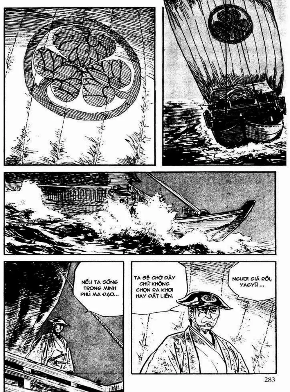 Truyện Tranh Sói Mang Con - Lone Wolf And Cub trang 5