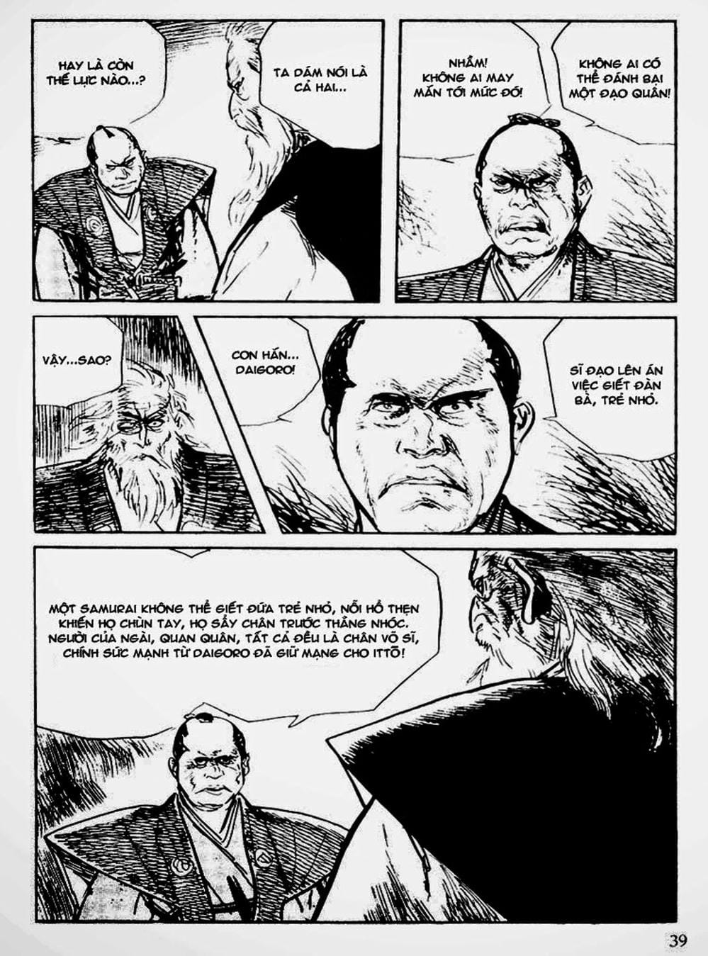 Truyện Tranh Sói Mang Con - Lone Wolf And Cub trang 5