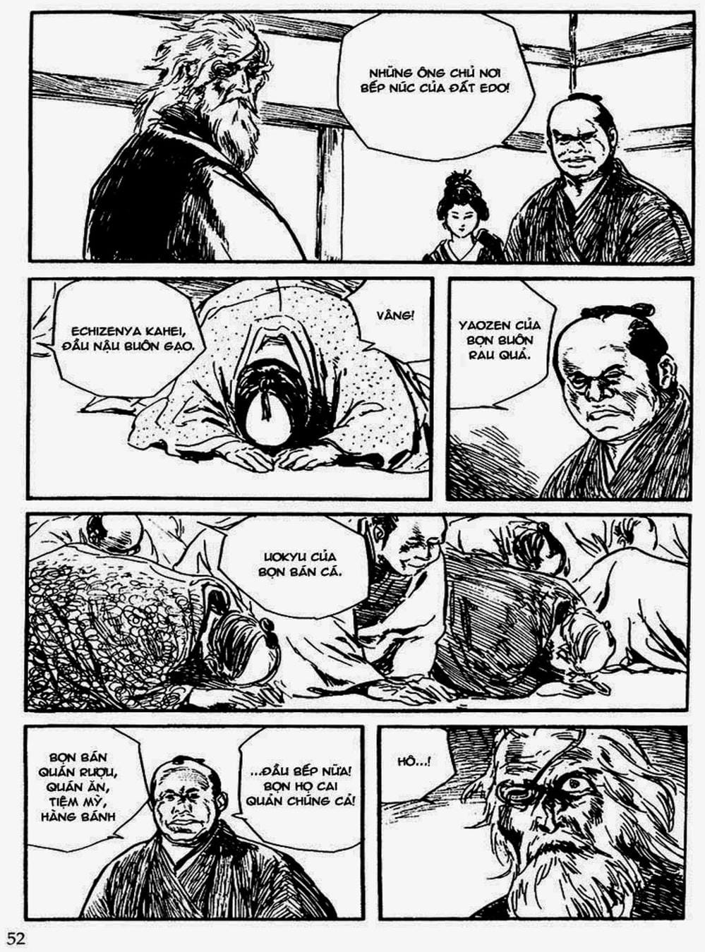 Truyện Tranh Sói Mang Con - Lone Wolf And Cub trang 5