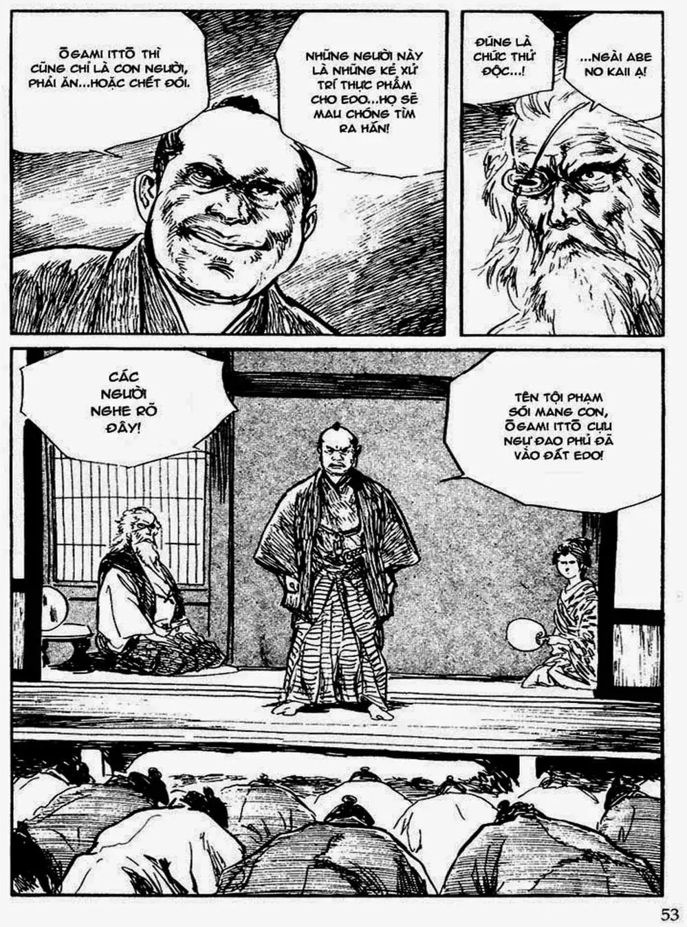 Truyện Tranh Sói Mang Con - Lone Wolf And Cub trang 5