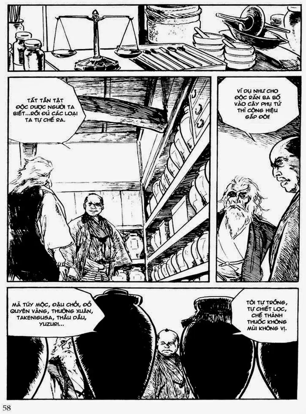 Truyện Tranh Sói Mang Con - Lone Wolf And Cub trang 5