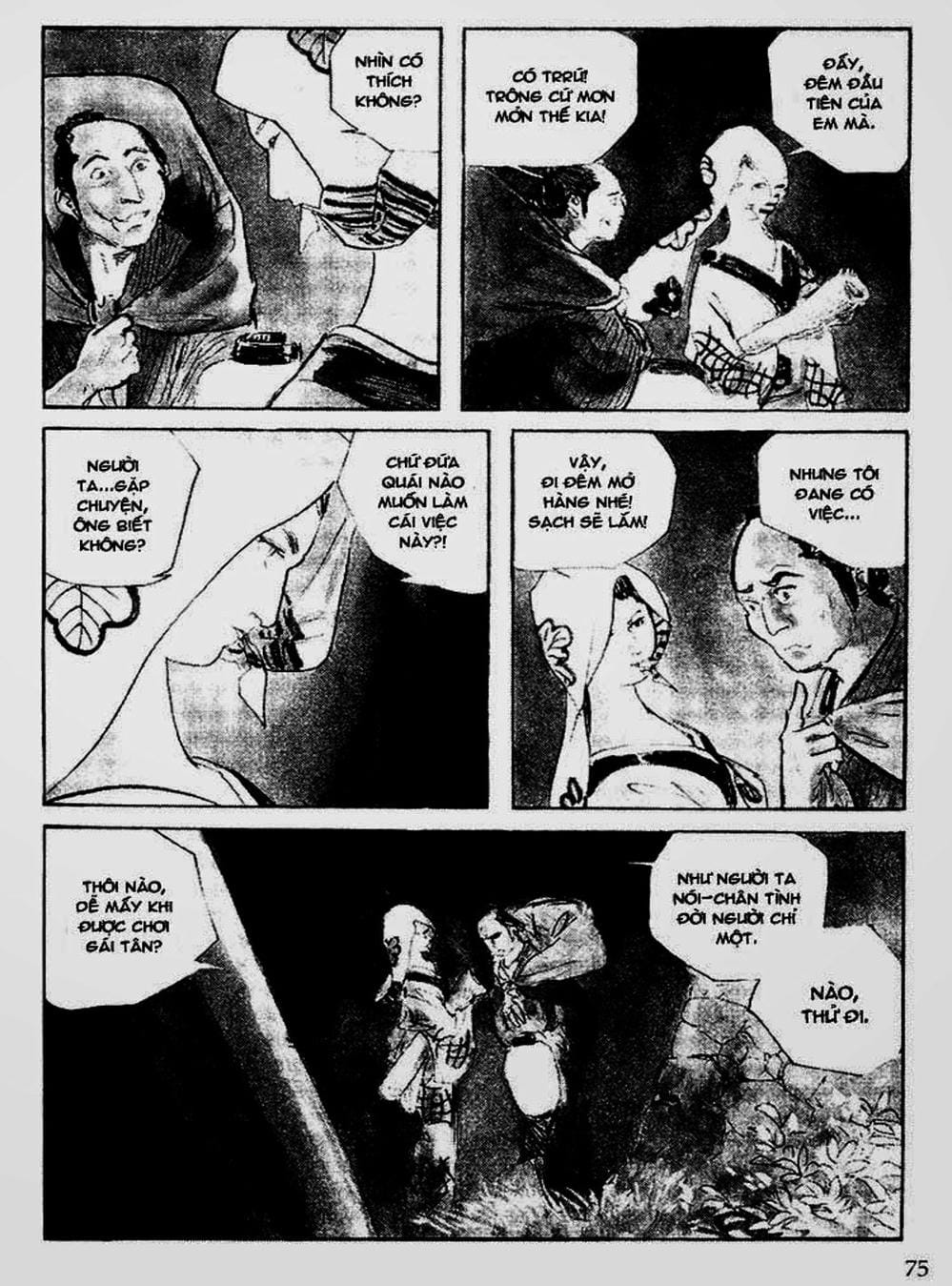 Truyện Tranh Sói Mang Con - Lone Wolf And Cub trang 5