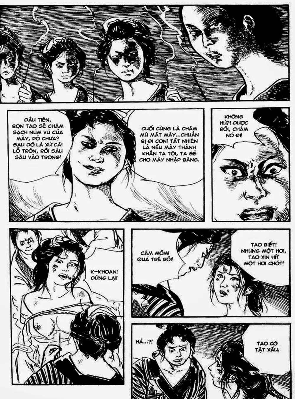 Truyện Tranh Sói Mang Con - Lone Wolf And Cub trang 5