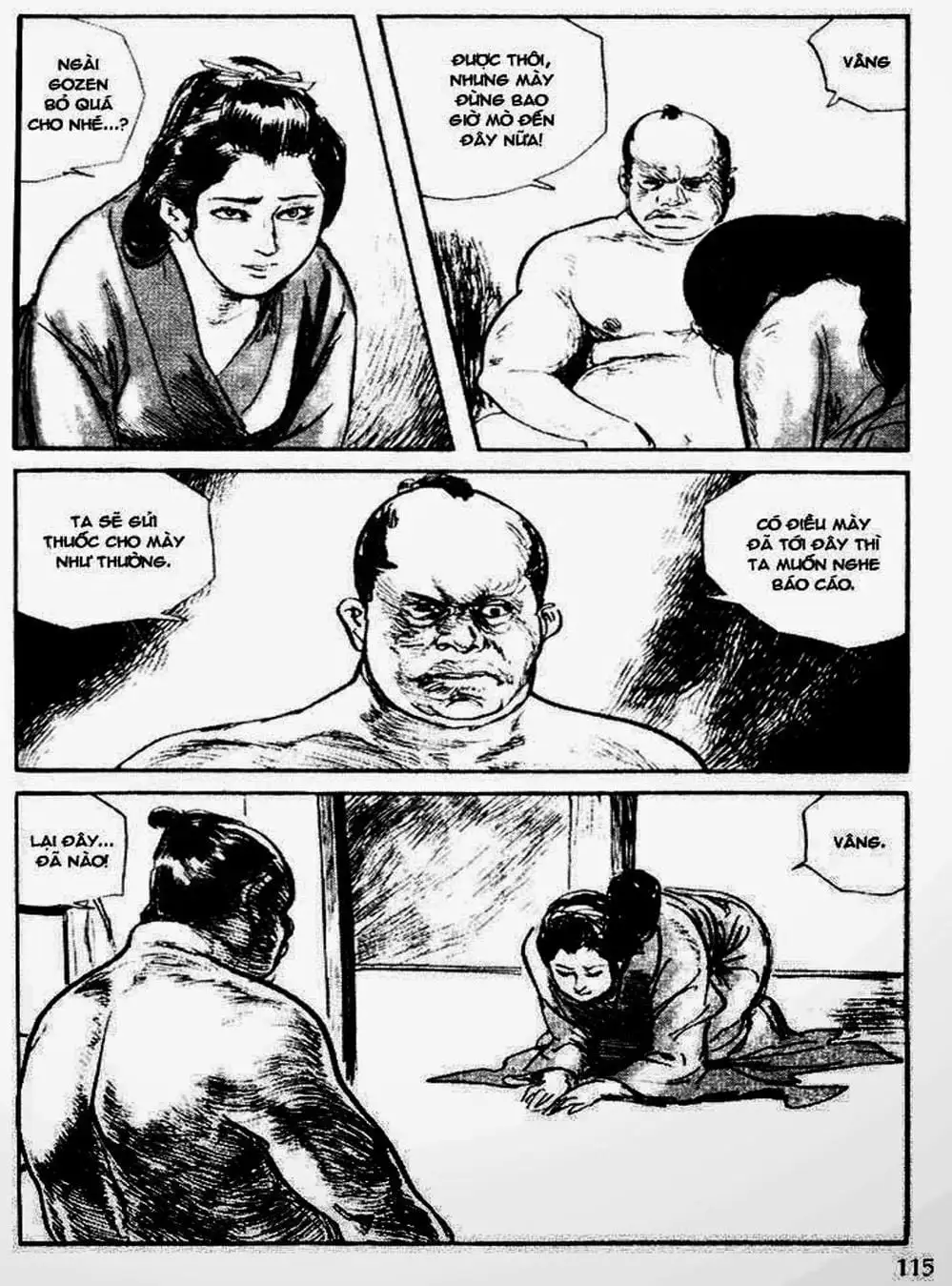 Truyện Tranh Sói Mang Con - Lone Wolf And Cub trang 5