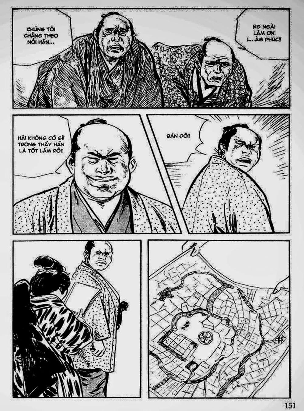 Truyện Tranh Sói Mang Con - Lone Wolf And Cub trang 5