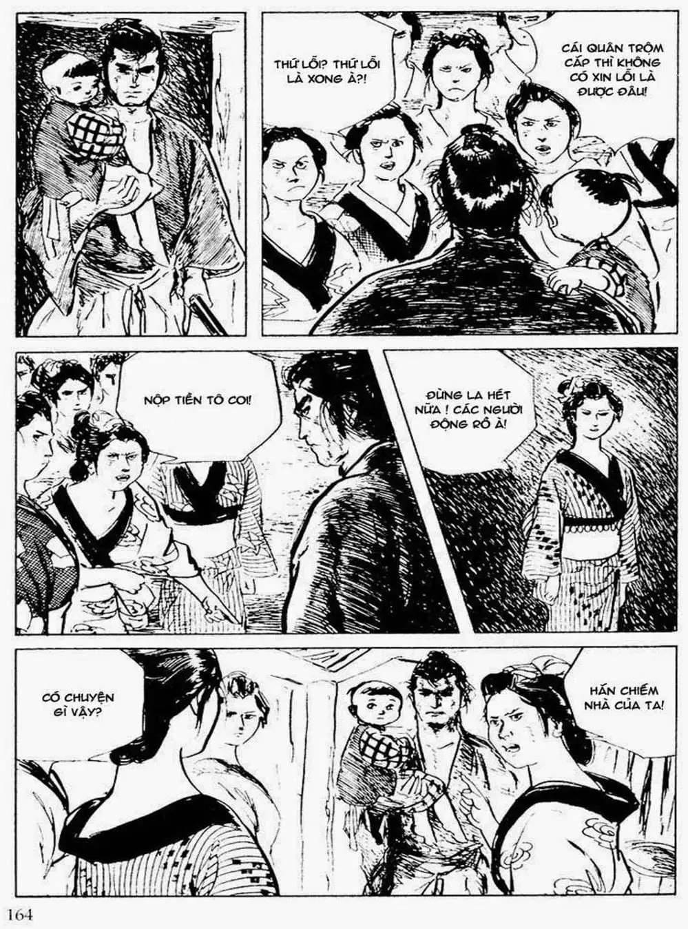 Truyện Tranh Sói Mang Con - Lone Wolf And Cub trang 5
