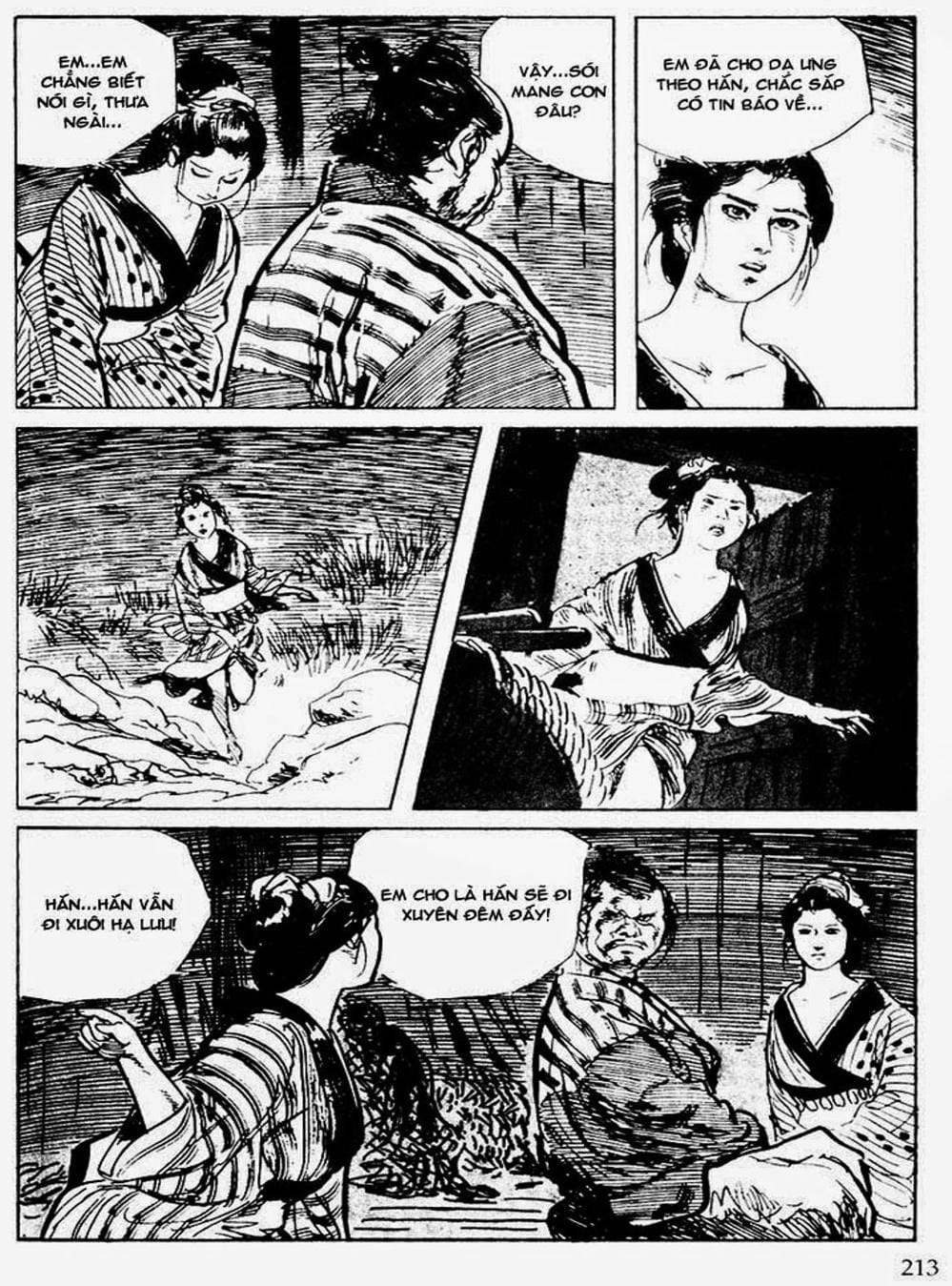 Truyện Tranh Sói Mang Con - Lone Wolf And Cub trang 5