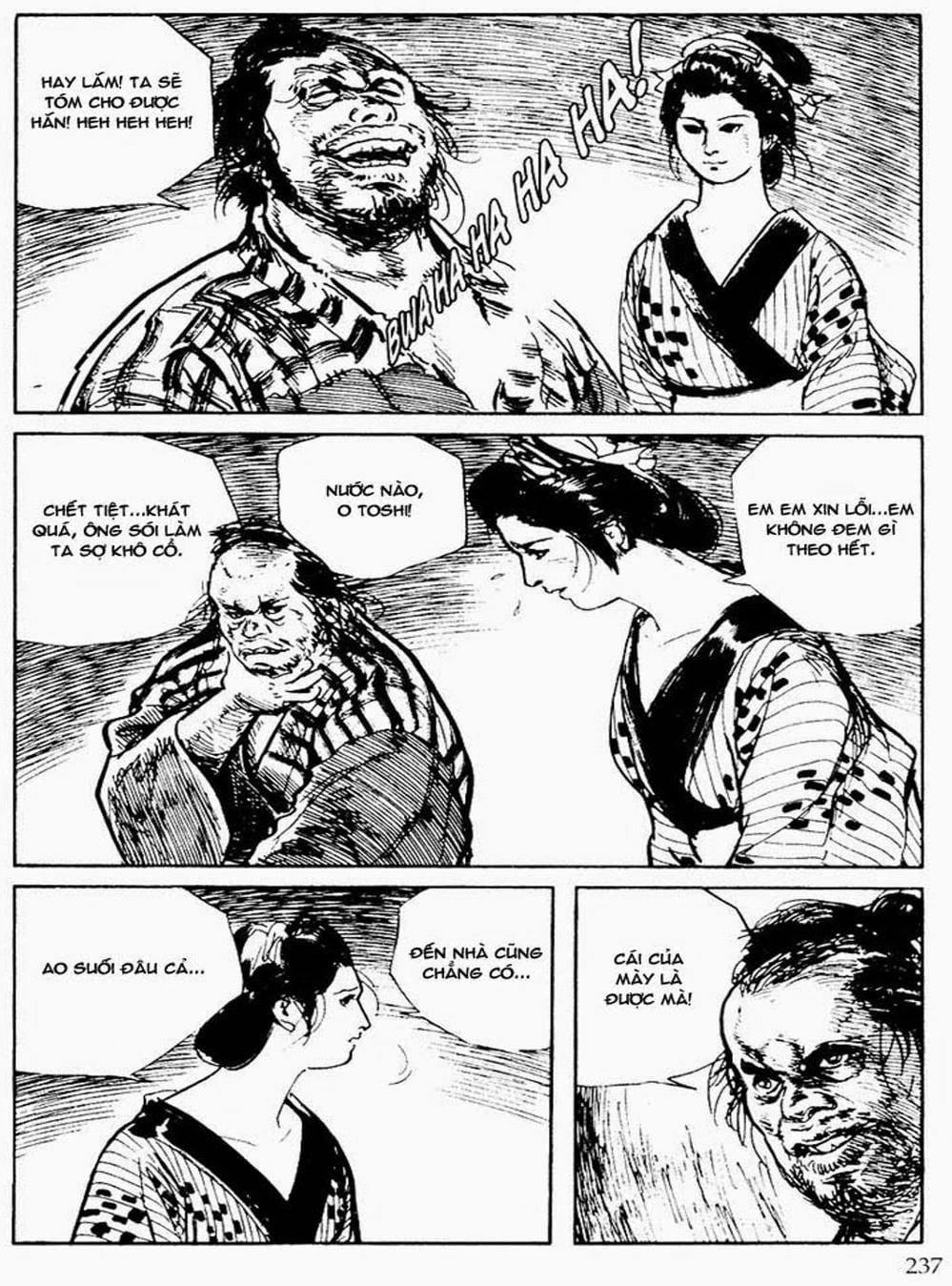 Truyện Tranh Sói Mang Con - Lone Wolf And Cub trang 5