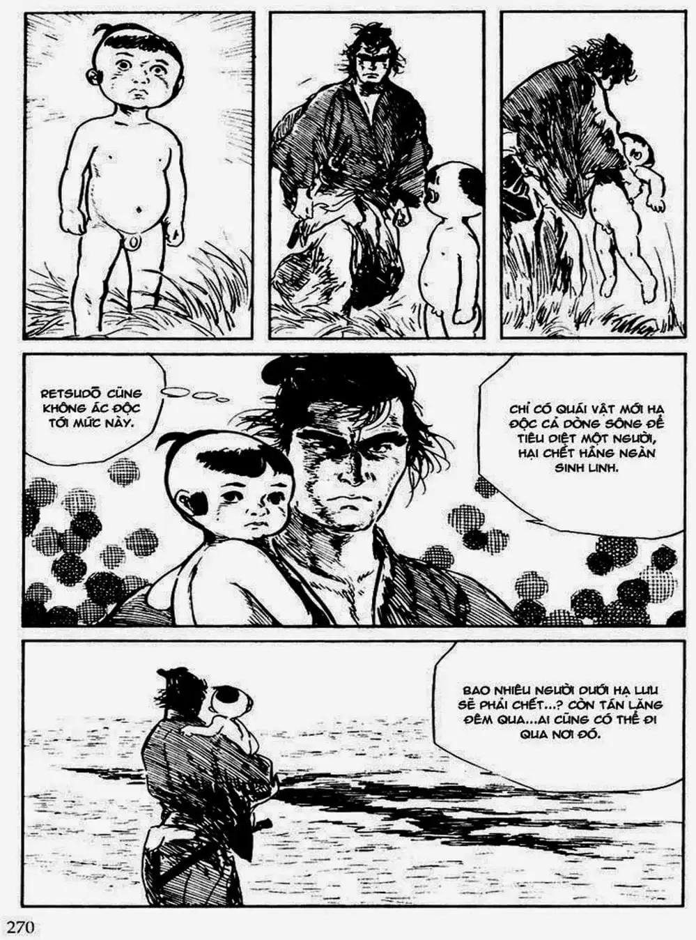 Truyện Tranh Sói Mang Con - Lone Wolf And Cub trang 5