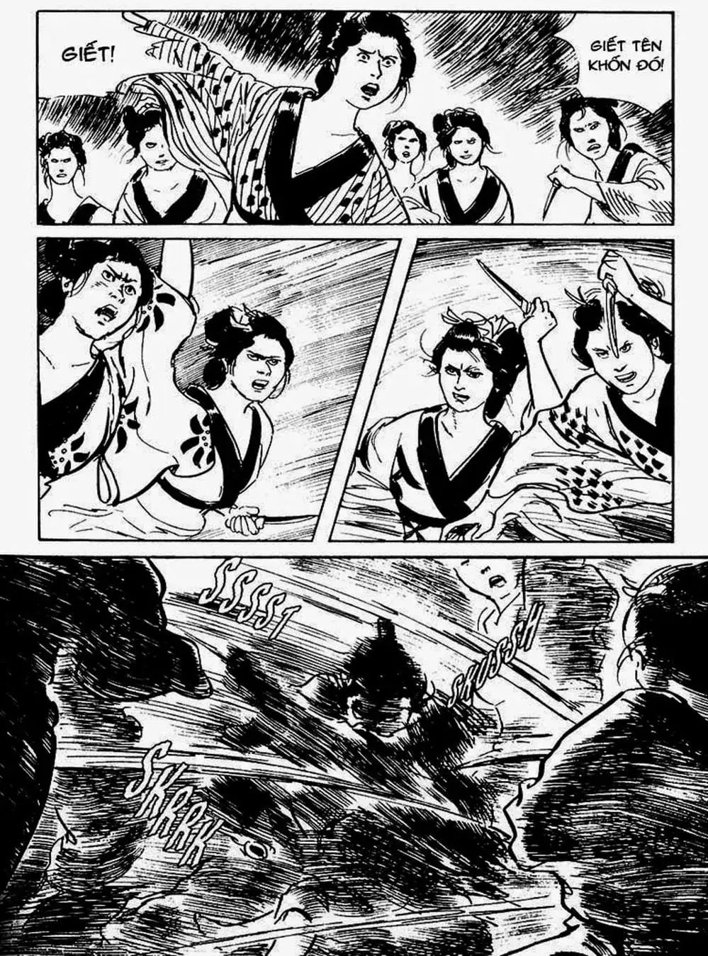 Truyện Tranh Sói Mang Con - Lone Wolf And Cub trang 5
