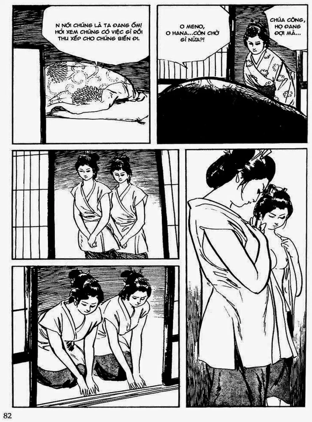 Truyện Tranh Sói Mang Con - Lone Wolf And Cub trang 5