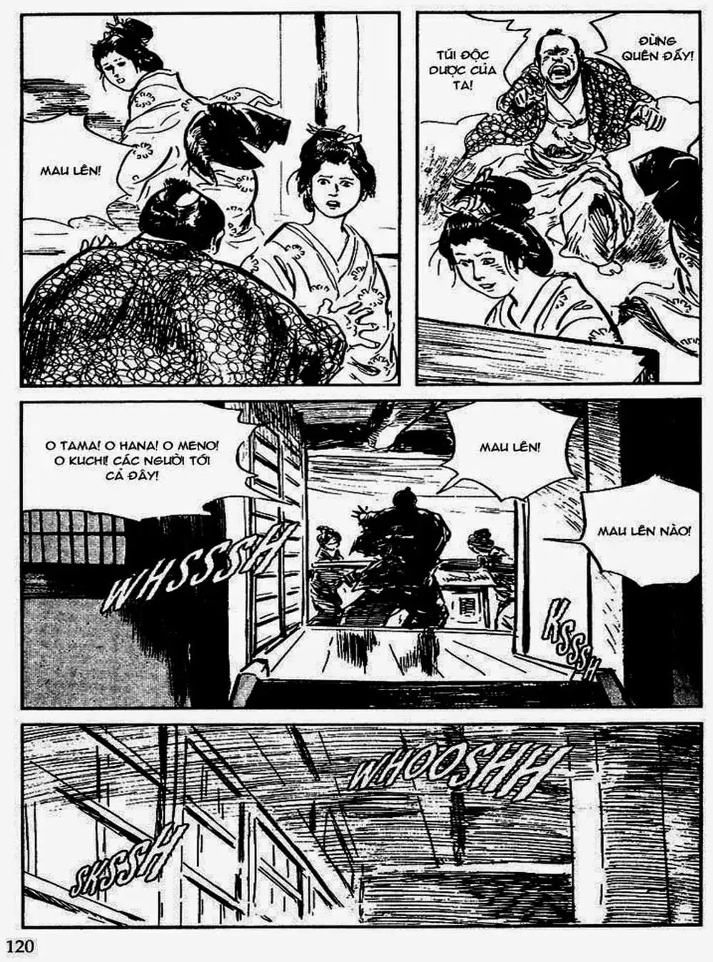 Truyện Tranh Sói Mang Con - Lone Wolf And Cub trang 5
