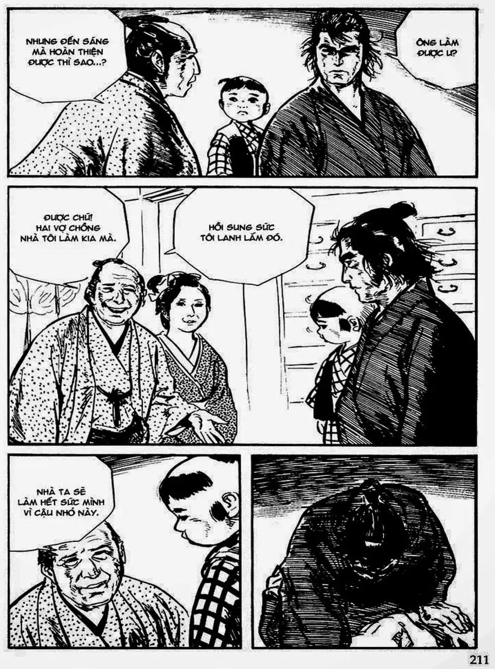 Truyện Tranh Sói Mang Con - Lone Wolf And Cub trang 5