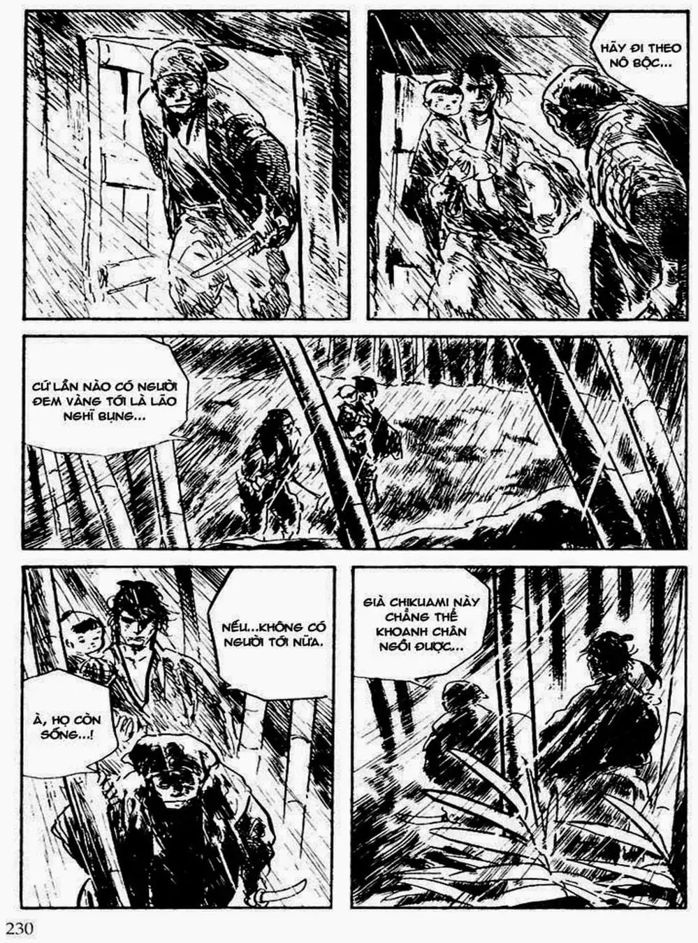 Truyện Tranh Sói Mang Con - Lone Wolf And Cub trang 5