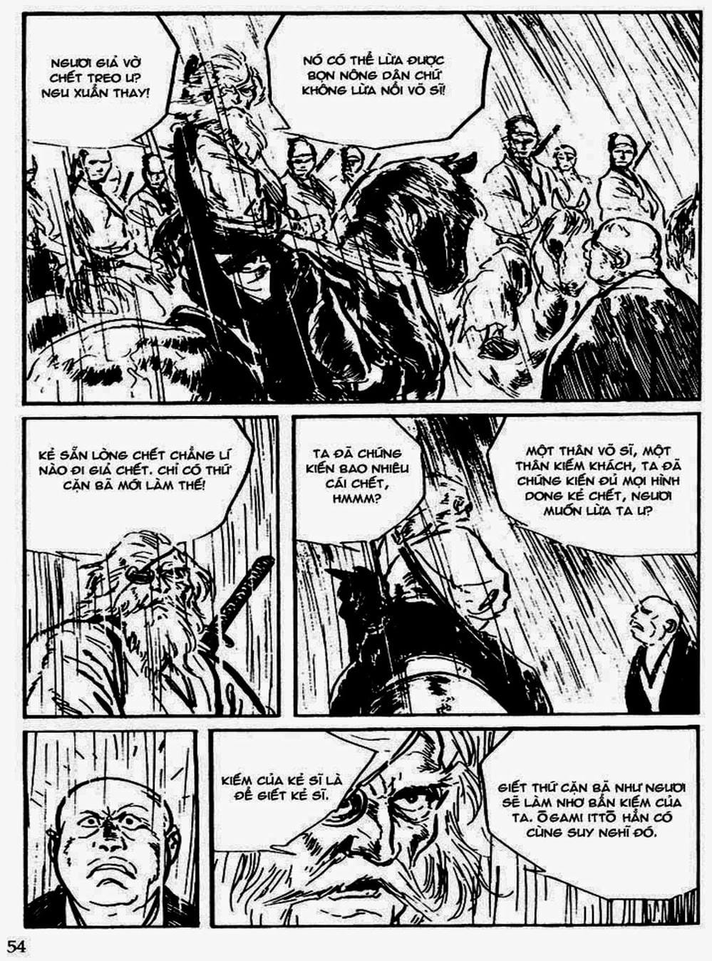 Truyện Tranh Sói Mang Con - Lone Wolf And Cub trang 5