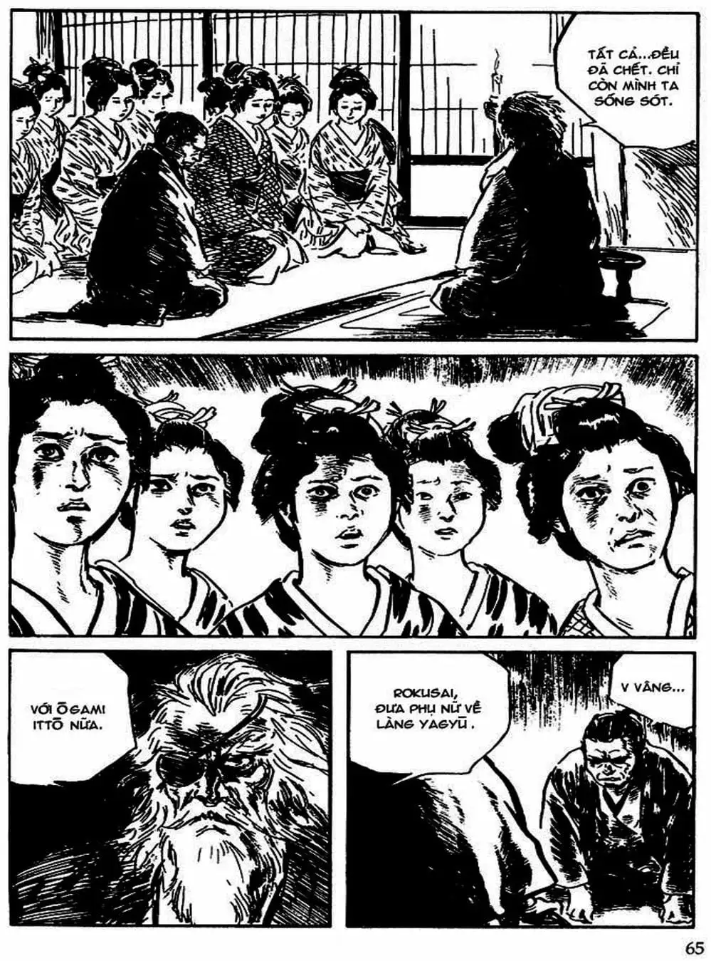 Truyện Tranh Sói Mang Con - Lone Wolf And Cub trang 5