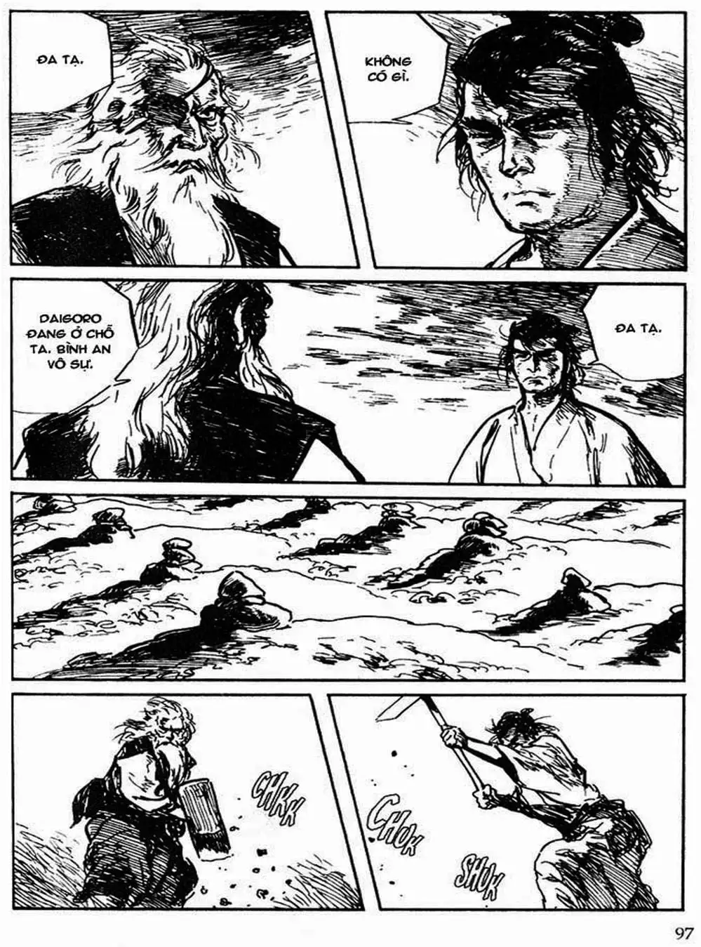 Truyện Tranh Sói Mang Con - Lone Wolf And Cub trang 5