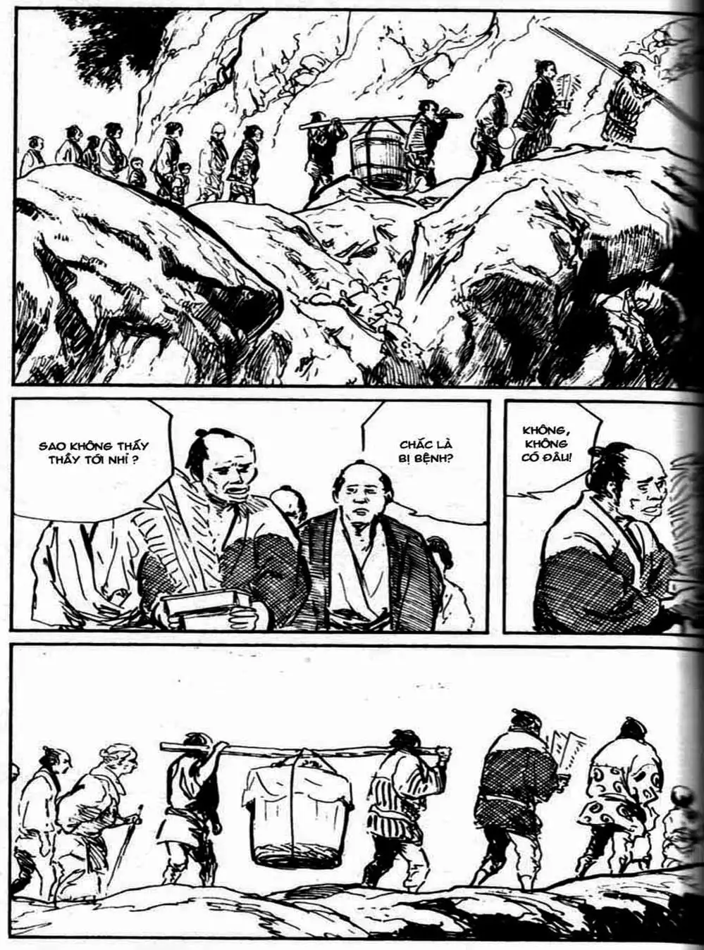 Truyện Tranh Sói Mang Con - Lone Wolf And Cub trang 5