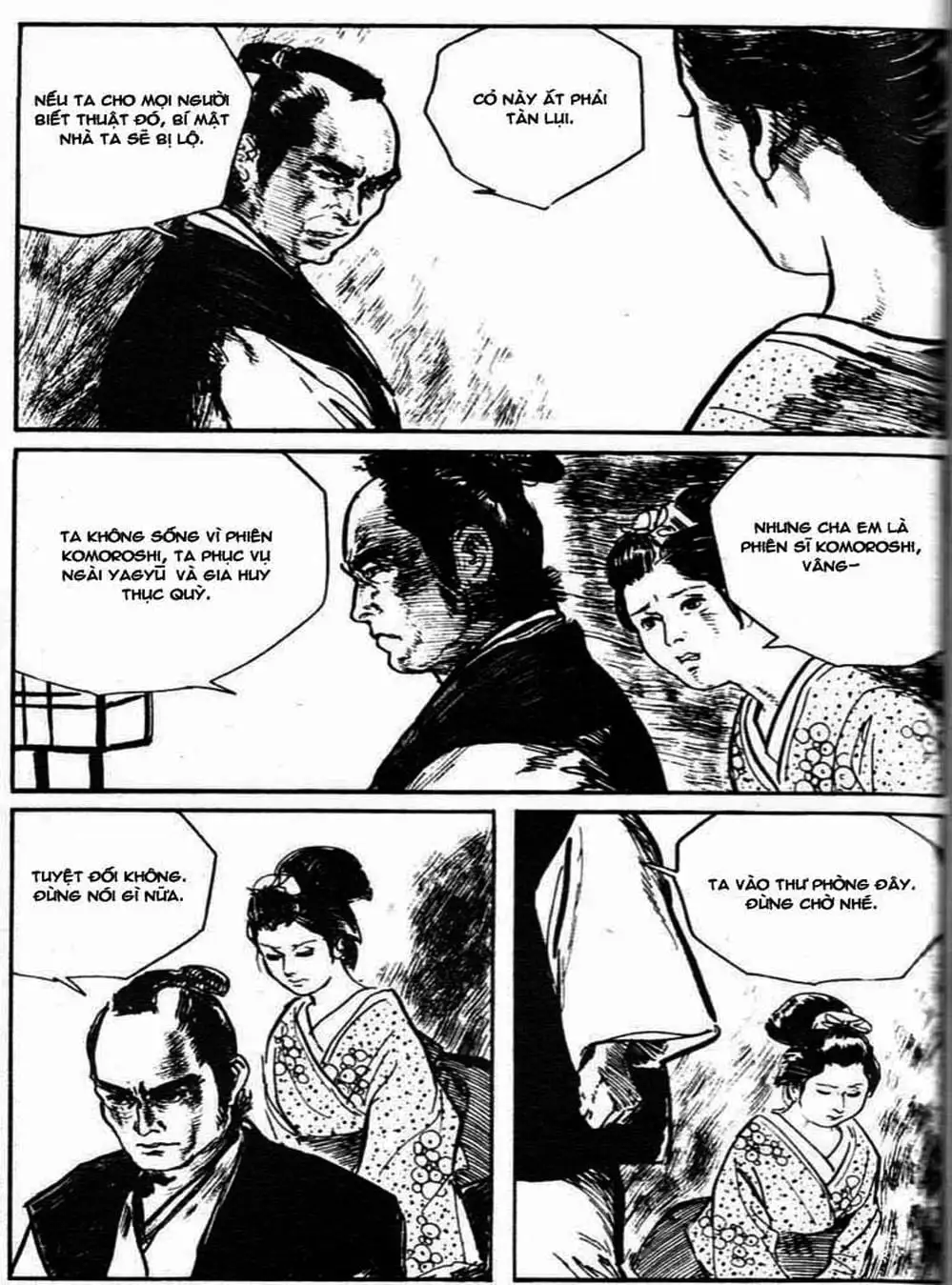 Truyện Tranh Sói Mang Con - Lone Wolf And Cub trang 5