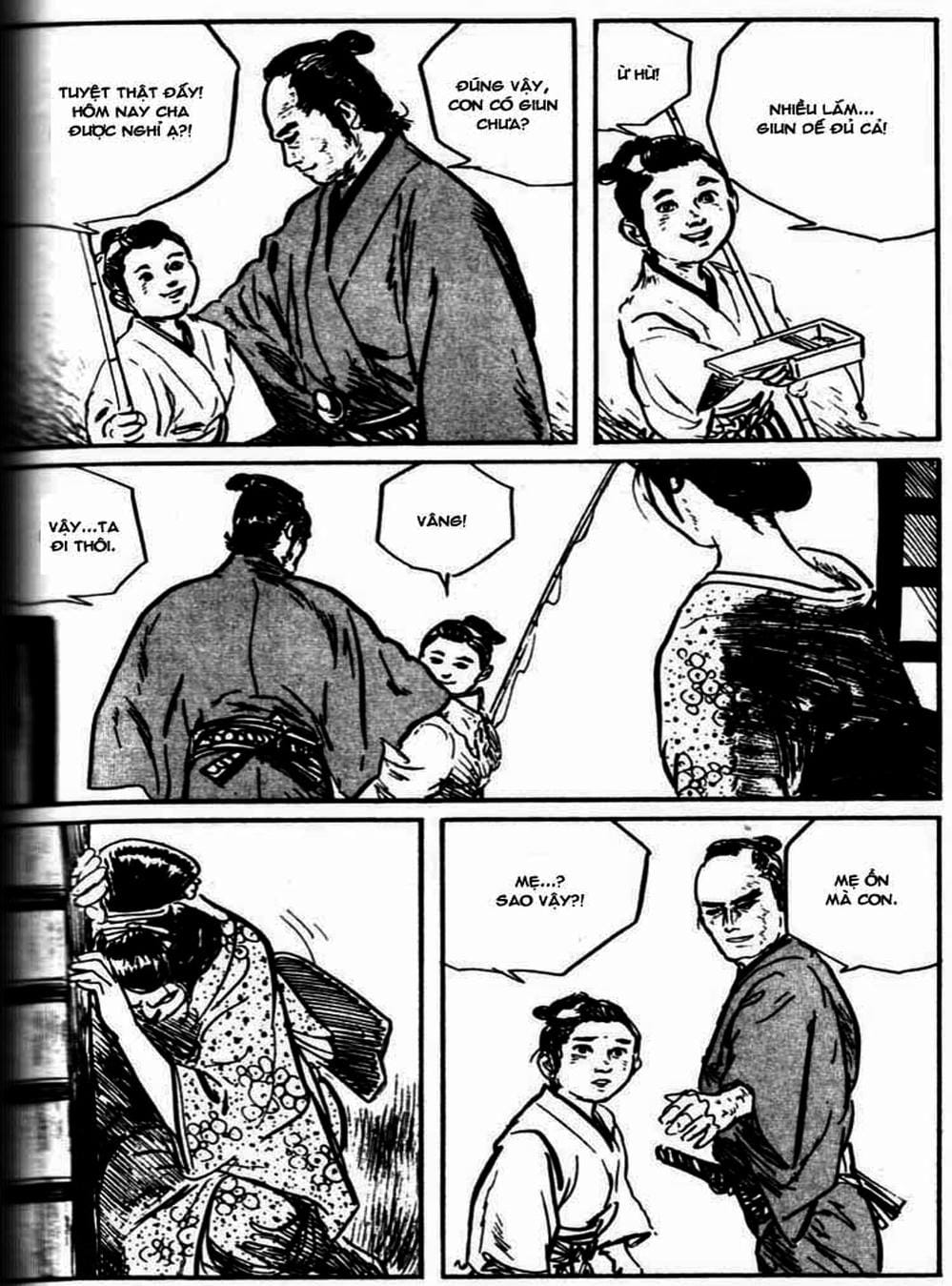 Truyện Tranh Sói Mang Con - Lone Wolf And Cub trang 5
