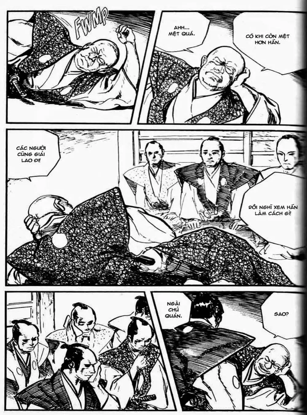 Truyện Tranh Sói Mang Con - Lone Wolf And Cub trang 5