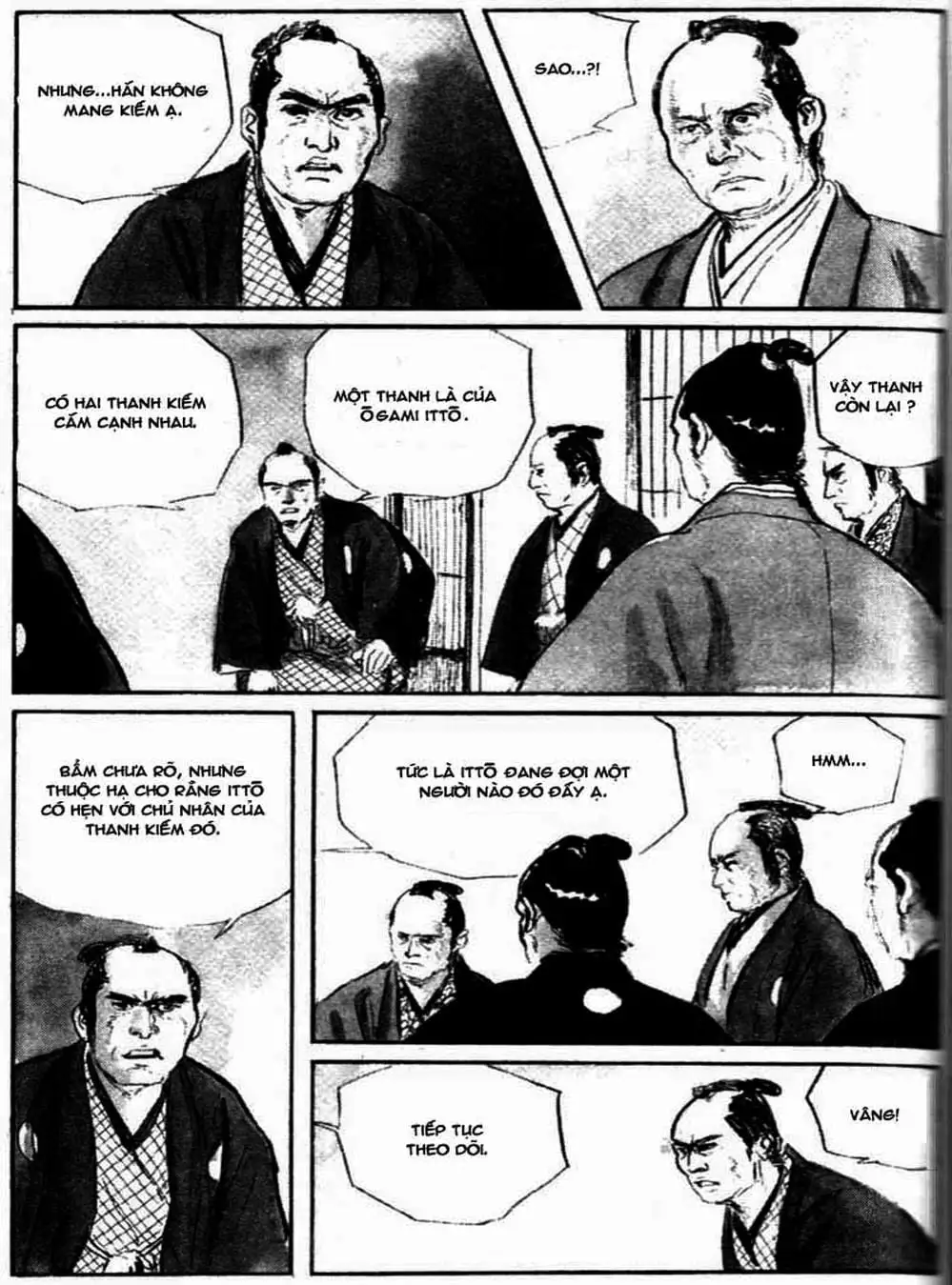 Truyện Tranh Sói Mang Con - Lone Wolf And Cub trang 5