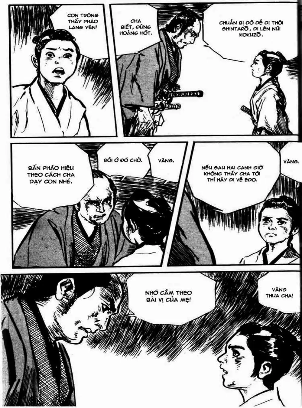 Truyện Tranh Sói Mang Con - Lone Wolf And Cub trang 5