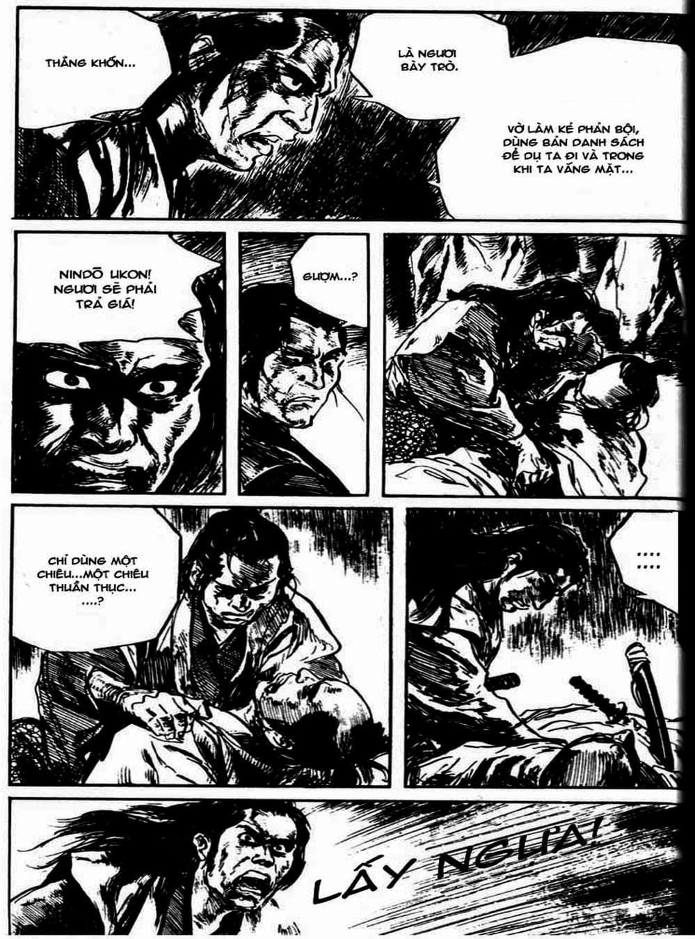 Truyện Tranh Sói Mang Con - Lone Wolf And Cub trang 5