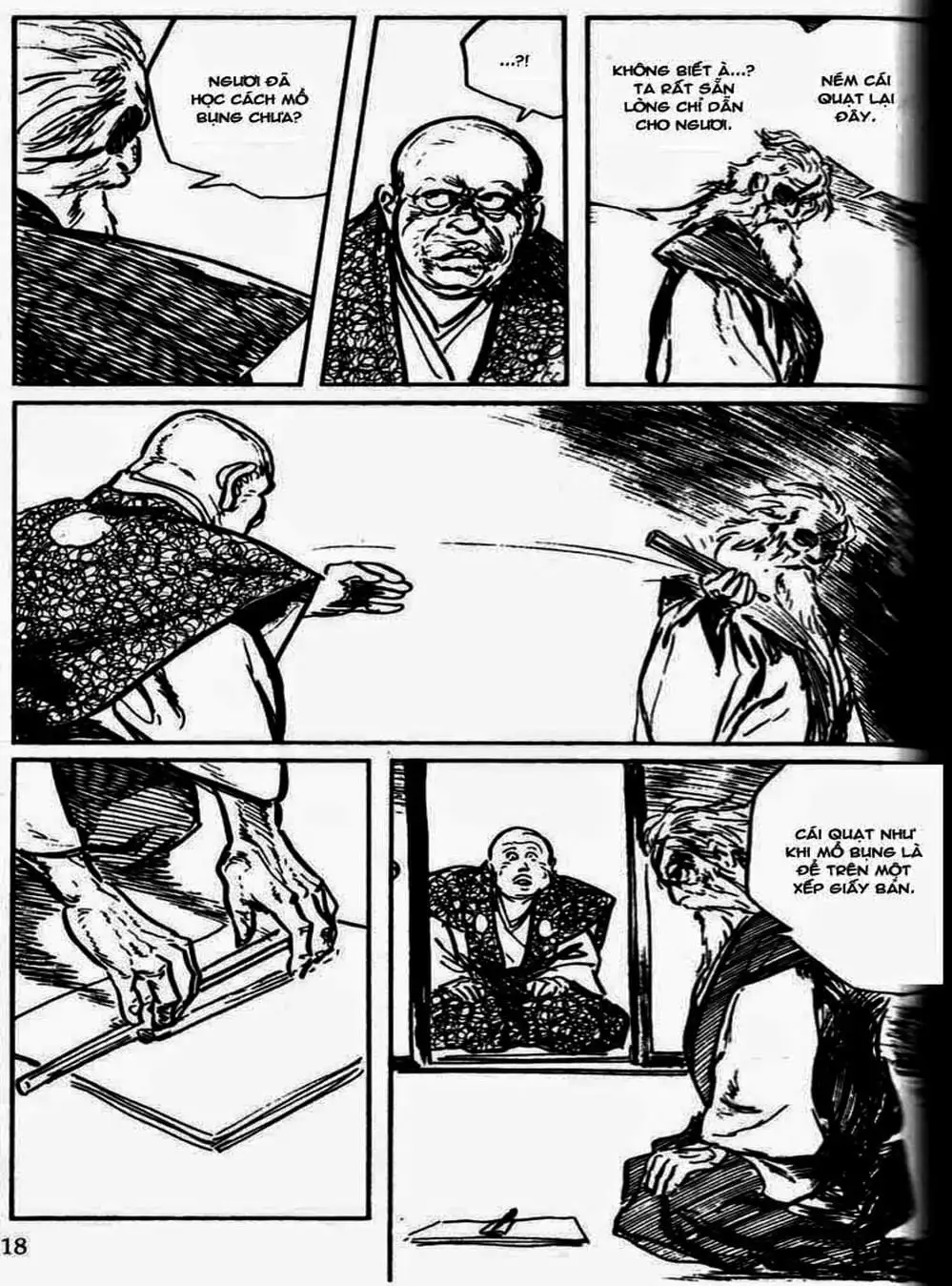 Truyện Tranh Sói Mang Con - Lone Wolf And Cub trang 5