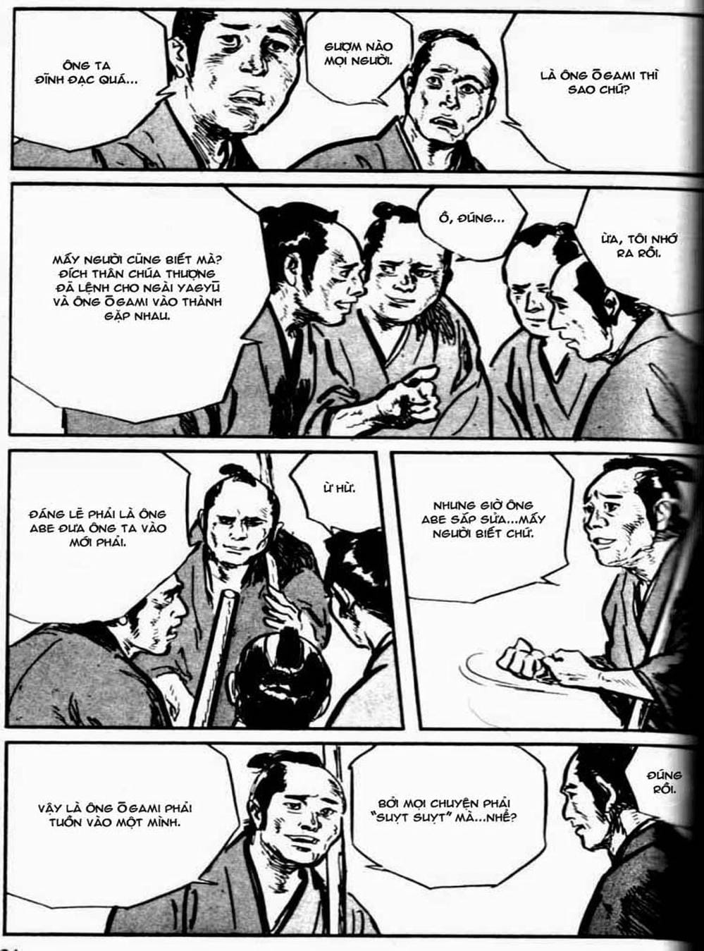 Truyện Tranh Sói Mang Con - Lone Wolf And Cub trang 5