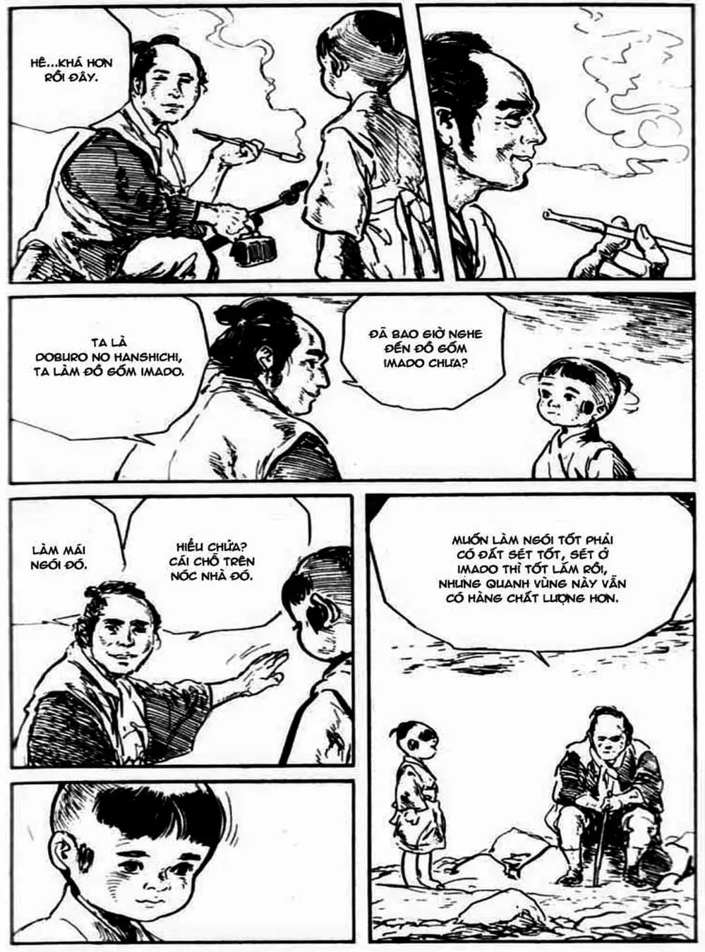 Truyện Tranh Sói Mang Con - Lone Wolf And Cub trang 5