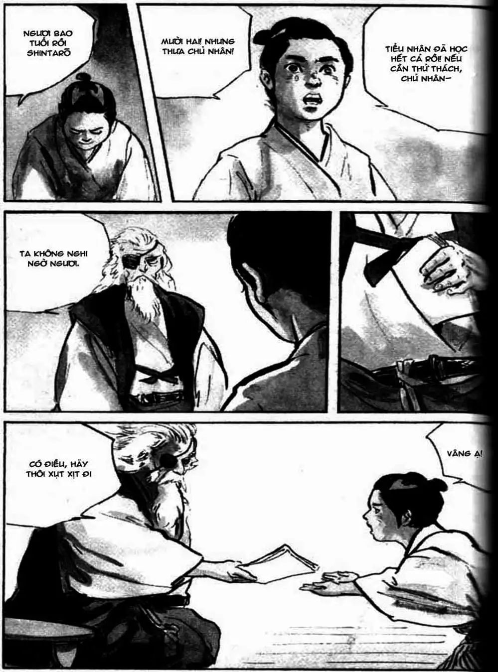 Truyện Tranh Sói Mang Con - Lone Wolf And Cub trang 5