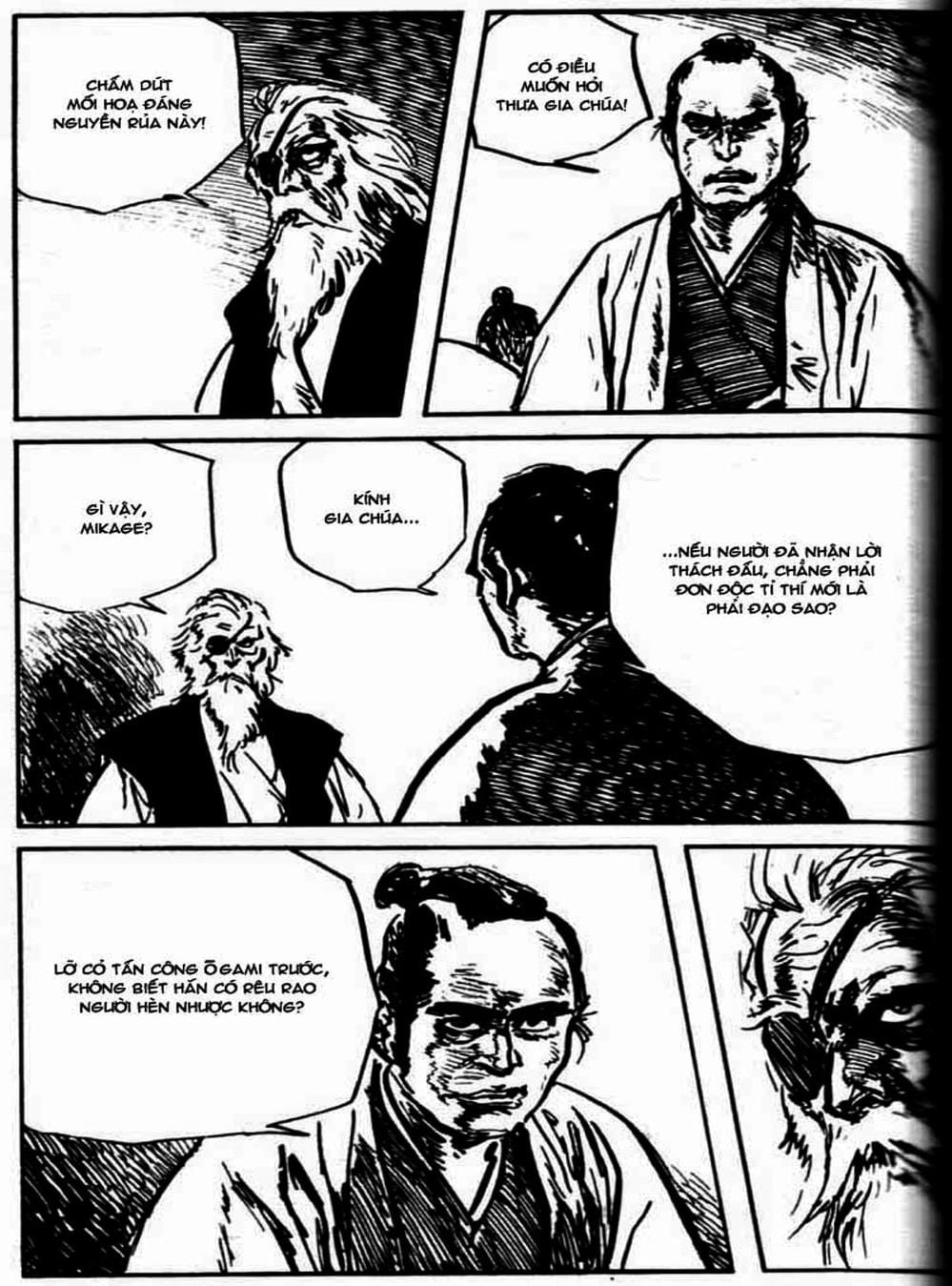 Truyện Tranh Sói Mang Con - Lone Wolf And Cub trang 5