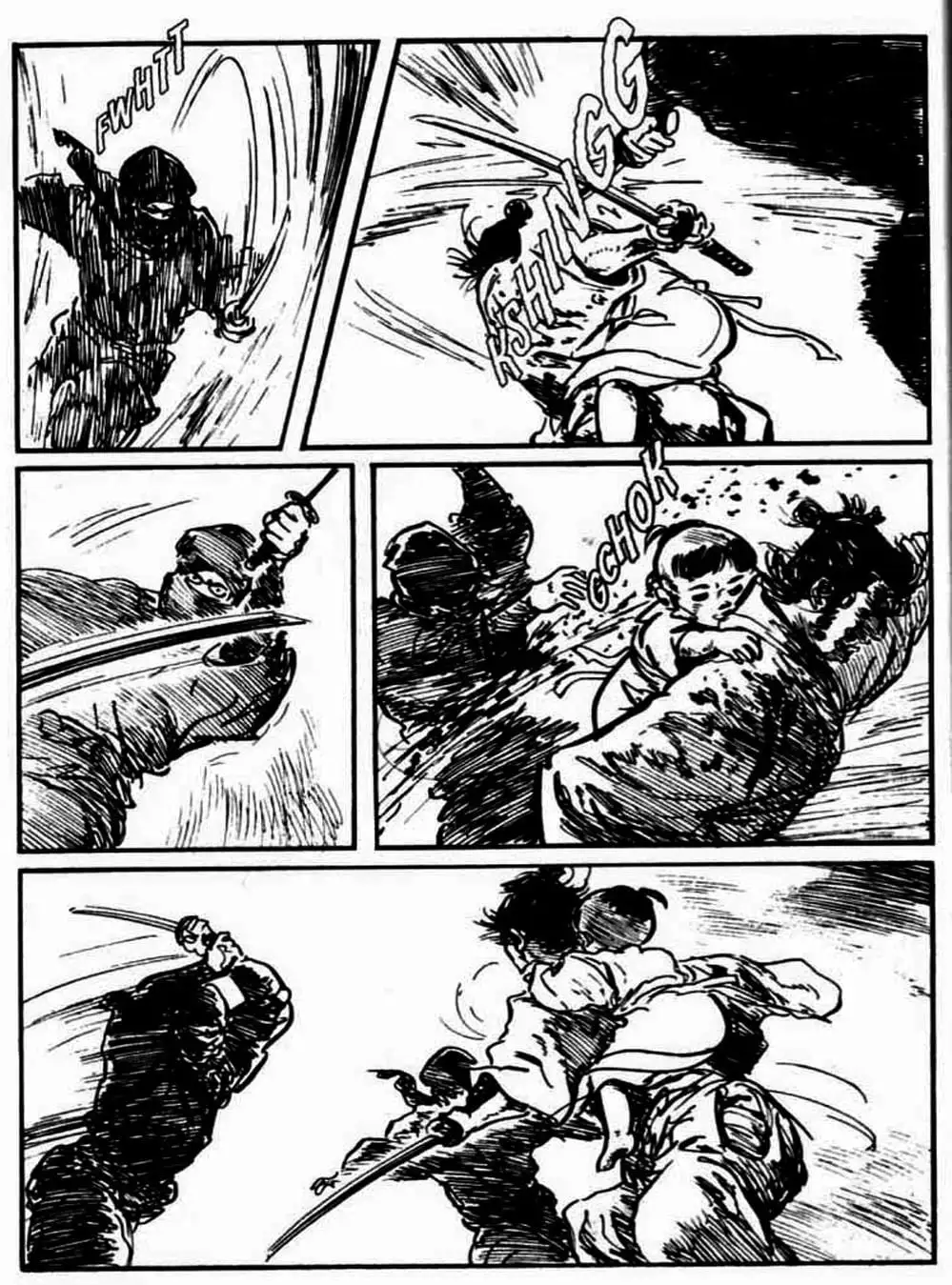 Truyện Tranh Sói Mang Con - Lone Wolf And Cub trang 5