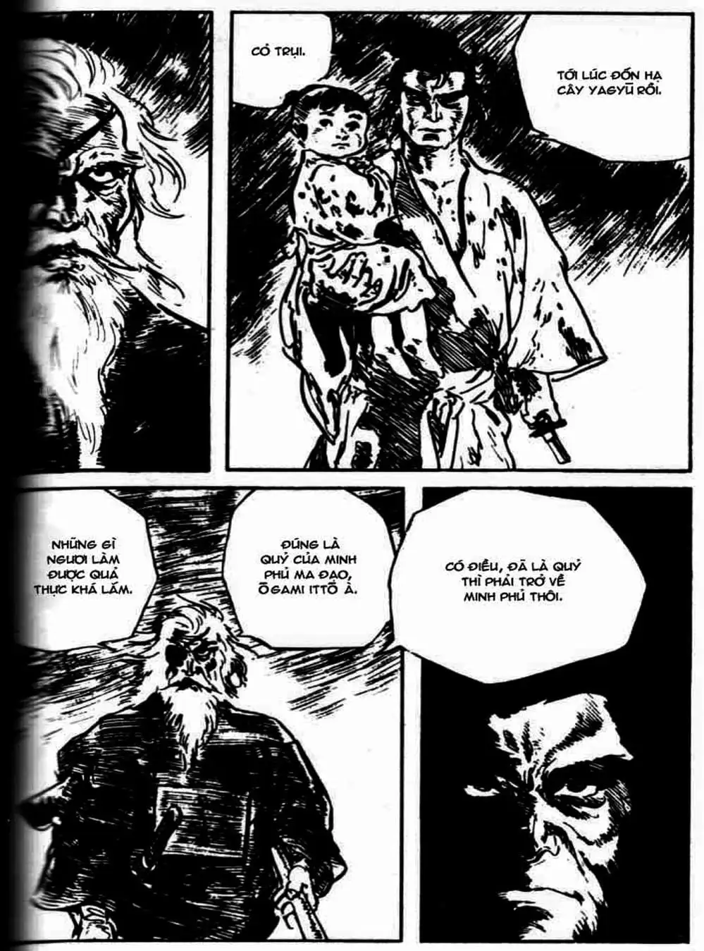 Truyện Tranh Sói Mang Con - Lone Wolf And Cub trang 5