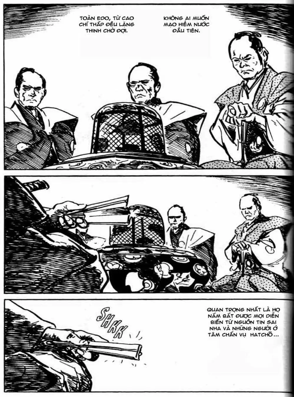 Truyện Tranh Sói Mang Con - Lone Wolf And Cub trang 5