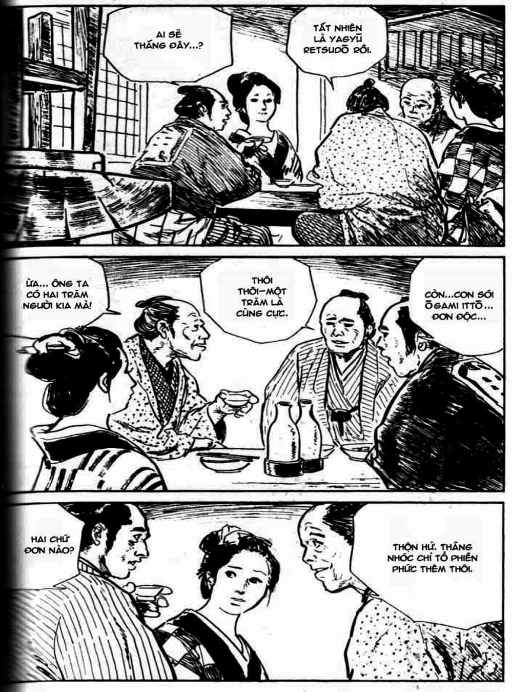 Truyện Tranh Sói Mang Con - Lone Wolf And Cub trang 5