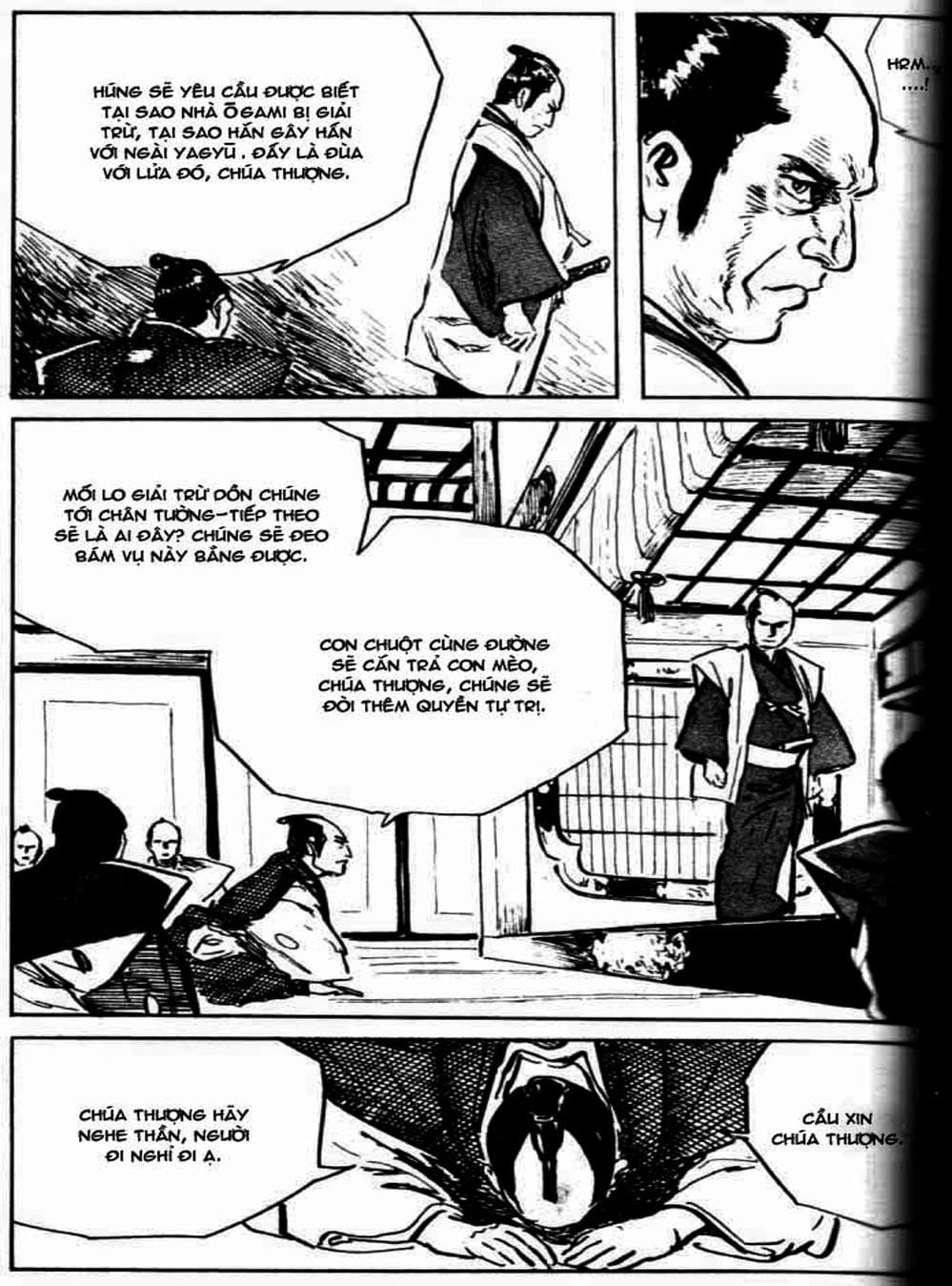 Truyện Tranh Sói Mang Con - Lone Wolf And Cub trang 5
