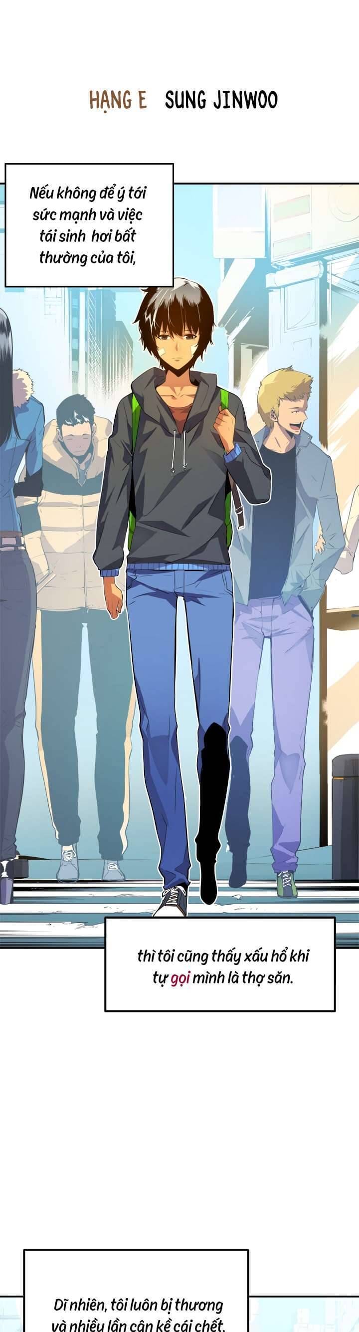 Truyện Tranh Tôi Thăng Cấp Một Mình - Solo Leveling trang 3