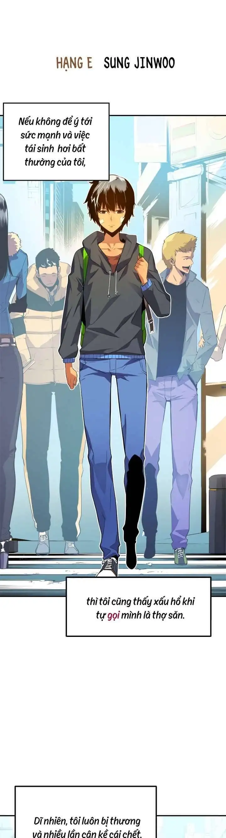 Truyện Tranh Tôi Thăng Cấp Một Mình - Solo Leveling trang 3